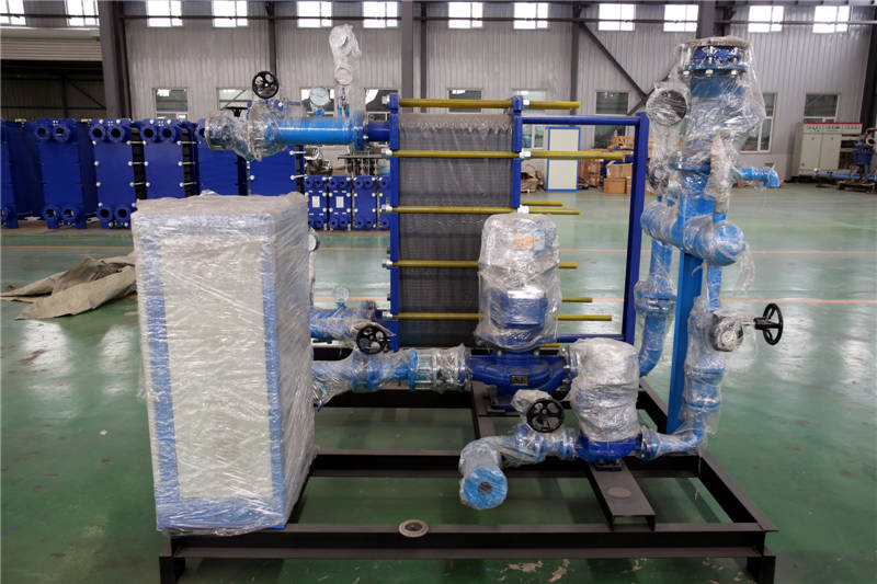 呼市建行新城支行-板式換熱機(jī)組